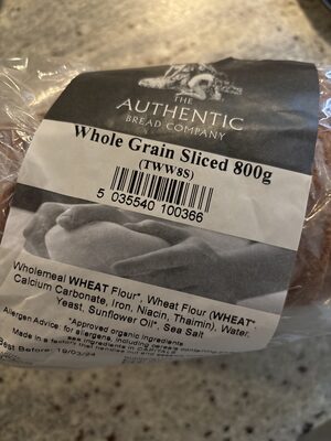 Whole Grain Sliced Loaf — pack