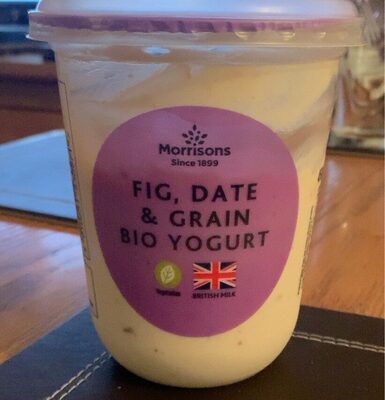 Fig, Date and Bio yogurt — pack