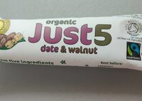 Organic Just5 Date and Walnut