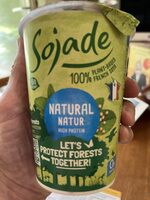 Soyade organic fermented natural soya yoghurt alternative