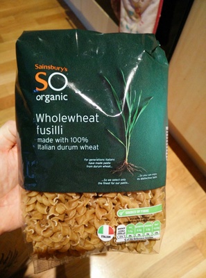 Wholewheat fusilli — pack