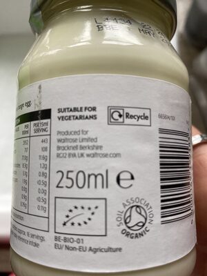 Duchy Organic Mayonnaise — pack