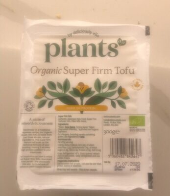 Organic Super Firm Tofu — pack