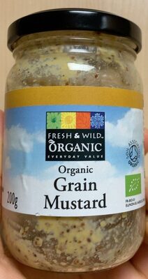 Organic Grain Mustard — pack