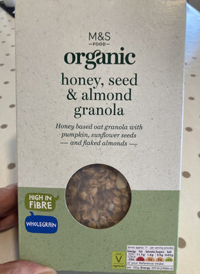 Organic Honey, Seed & Almond Granola — pack