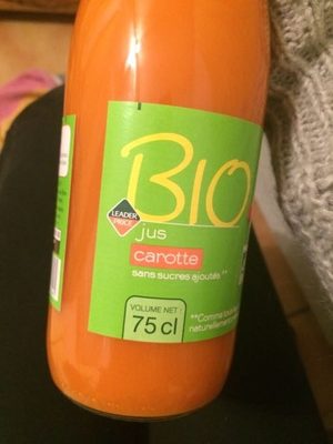 Jus De Carotte Bio — pack