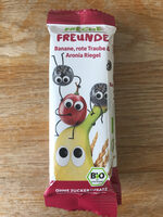 Freche Freunde - Banane, rote Traube & Aronia Riegel