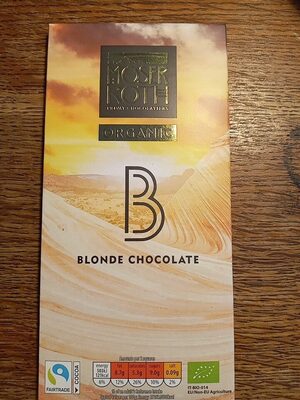 Organic Blonde Chocolate — pack