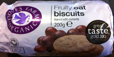 Galletas de Avena con Fruta — pack