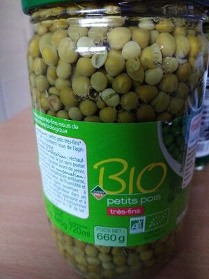 Bio petits pois — pack