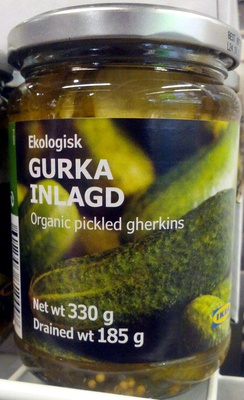 Ekologisk Gurka Inlagd — pack