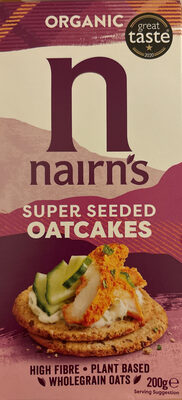 Super seeded oatcakes — pack