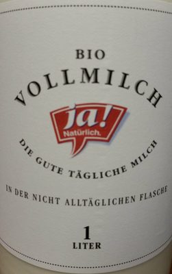 Bio Vollmilch — pack