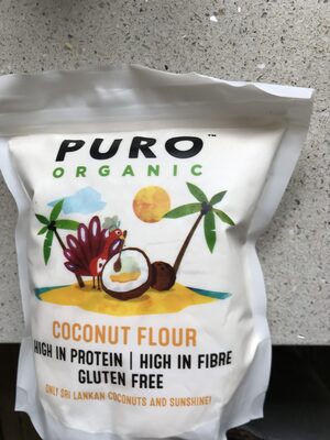 Puro organic coconut flour — pack