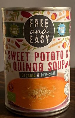 Sweet potato & quinoa soup — pack