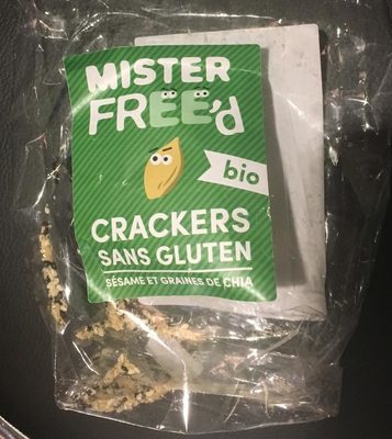 Gluten Free Crackers - Sesame and Chia Seeds — pack