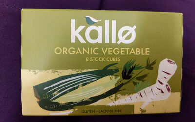 Organic Vegetable Stock Cubes — pack
