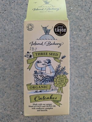 Organic Three Seed Oatcakes — pack