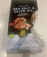 Italian sea salt & olive oil organic bruschetta