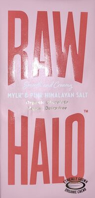 Mylk & Pink Himalayan Salt Organic Raw Chocolate — pack