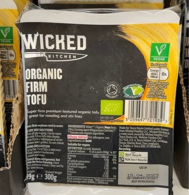 Organic Firm Tofu — pack