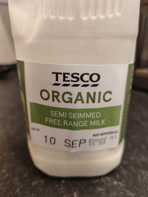 Organic Semi Skimmed Milk — pack