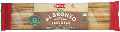 Spagetti Linguine Gl.Fri Økologisk 300g Semper — pack