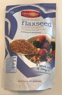 Milled Organic flaxseed — pack