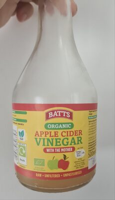 Organic Apple cider vinegar with the mother — pack