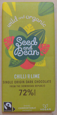 Chilli & Lime Single Origin Dark Chocolate — pack