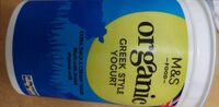Organic Greek style yoghurt