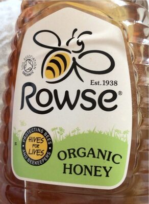 Rowse organic honey — pack