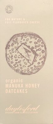 Organic Manuka Honey Oatcakes — pack