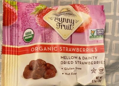 Organic strawberry — pack