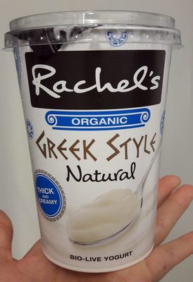 Rachel's Organic Greek Style Natural yogurt — pack