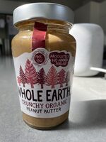 Crunchy organic peanut butter