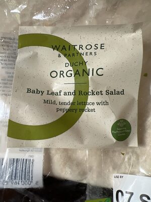 Baby leaf and rocket salad — pack