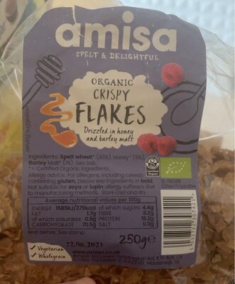 Organic crispy flakes — pack