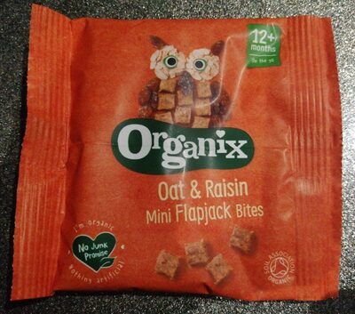 Oat & Raisin Mini Flapjack Bites — pack