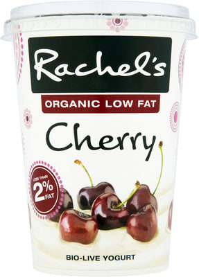 Rachel's Organic Low Fat Cherry Yogurt — pack