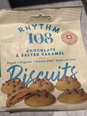 Chocolate & Salted Caramel Biscuits — pack