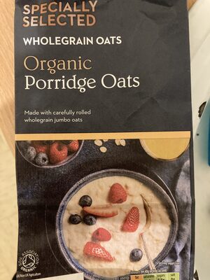 Organic Porridge Oats — pack