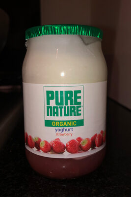 Pure Nature Organic Strawberry Yoghurt — pack