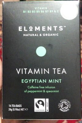 Vitamin tea egyptian mint — pack