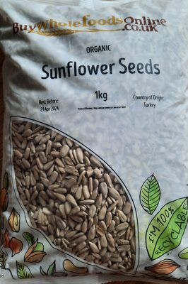 Organic sunflower seeds — pack