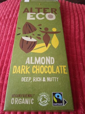 Almond Dark Chocolate Bar — pack