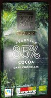 Organic Peruvian 85% Cocoa Dark Chocolate