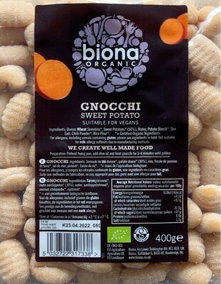 Gnocchi Sweet Potato — pack