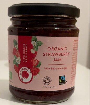 Organic strawberry jam — pack