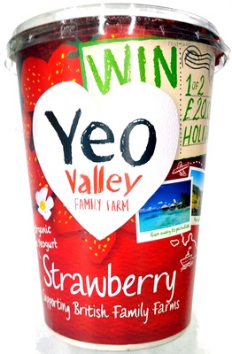 Organic Yogurt Strawberry — pack